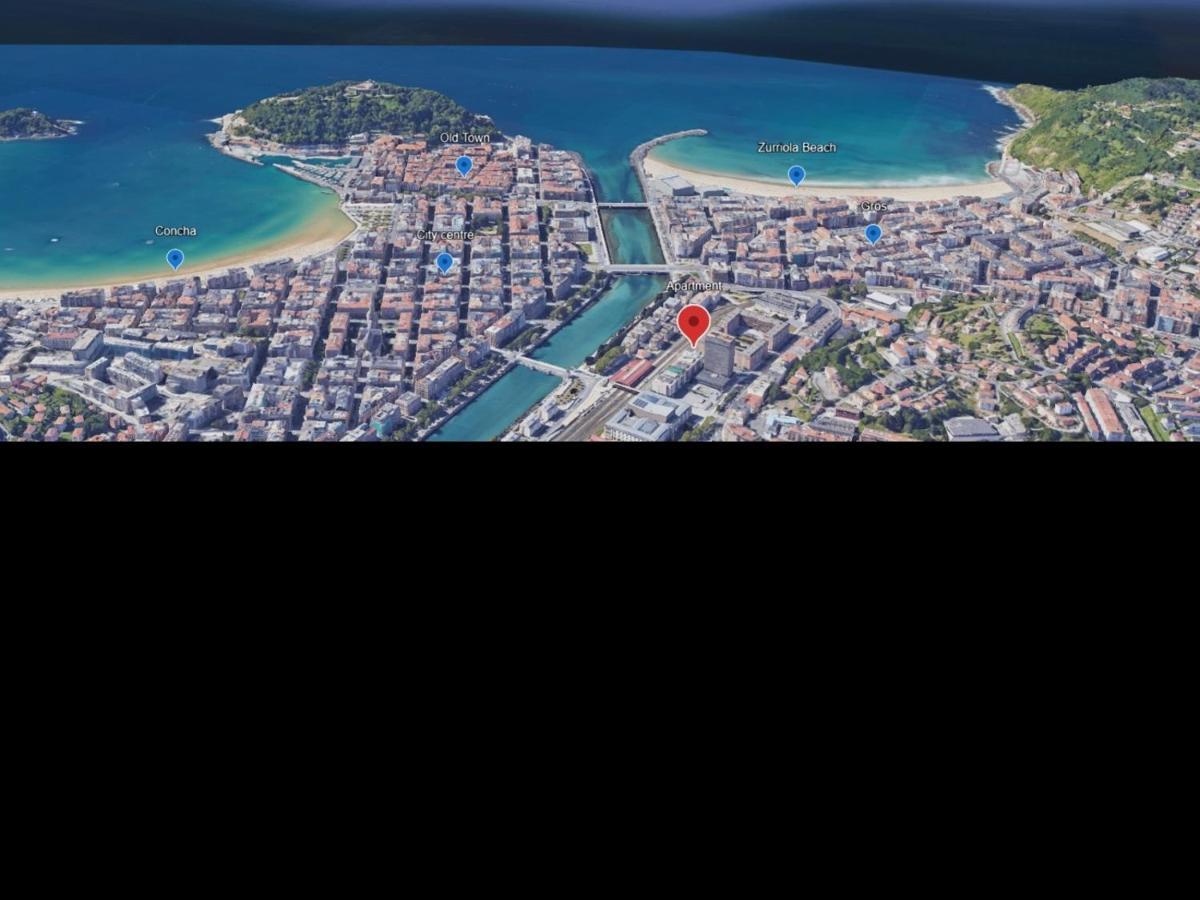 Apartmán Precioso Piso Centrico Con Aparcamiento Gratuito San Sebastián Exteriér fotografie